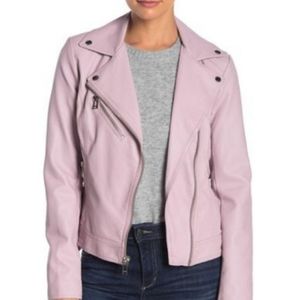 Guess Side Lace-Up Faux Leather Jacket